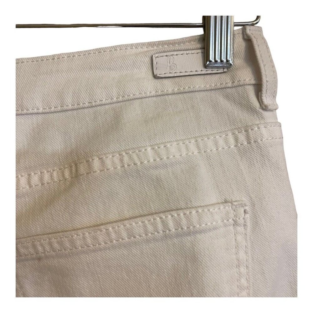 Boden Women Cropped White Jean 6P Solid Summer Denim Luxe Stretch Casual Preppy - Picture 8 of 13